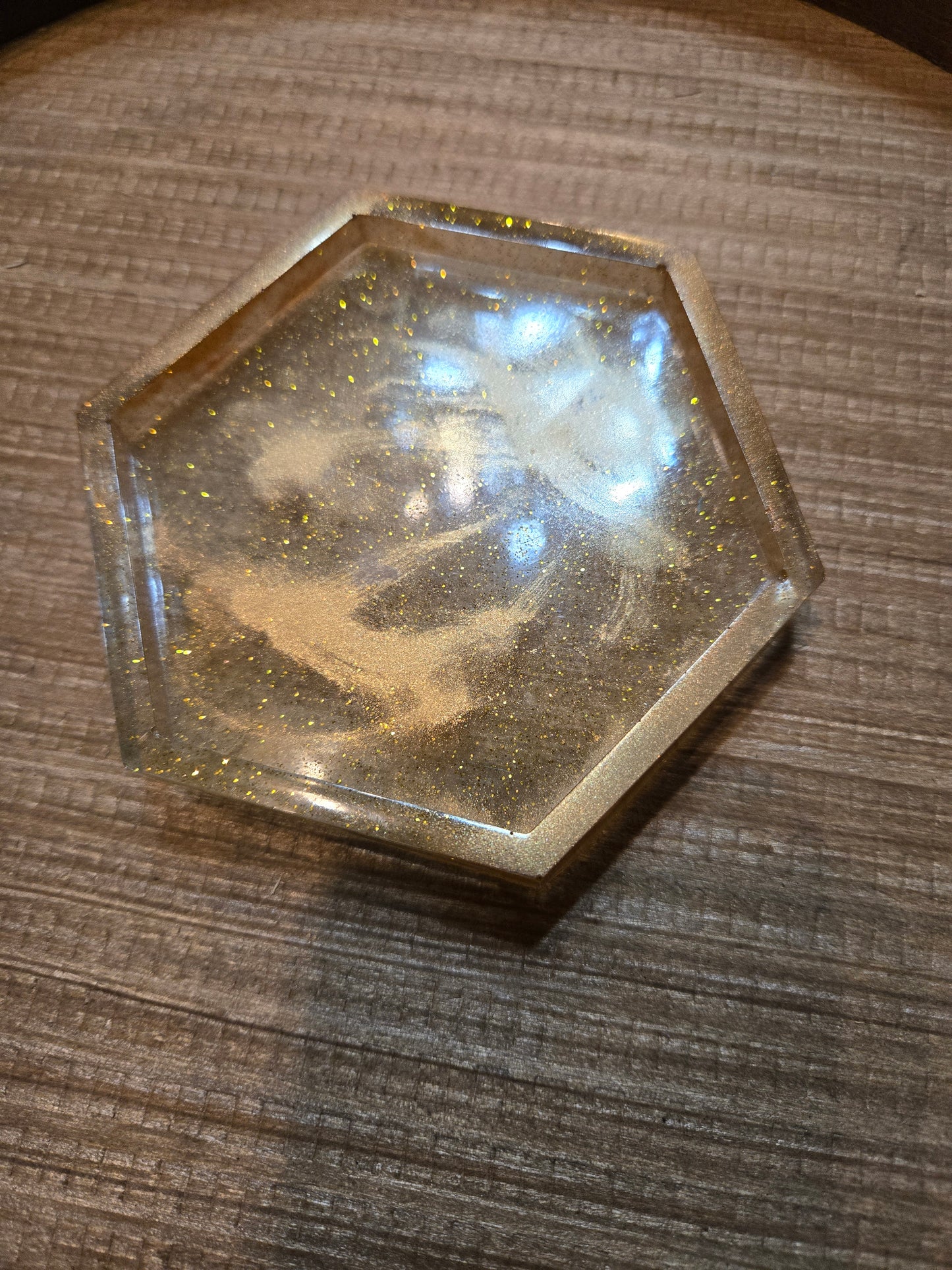 Resin single coaster