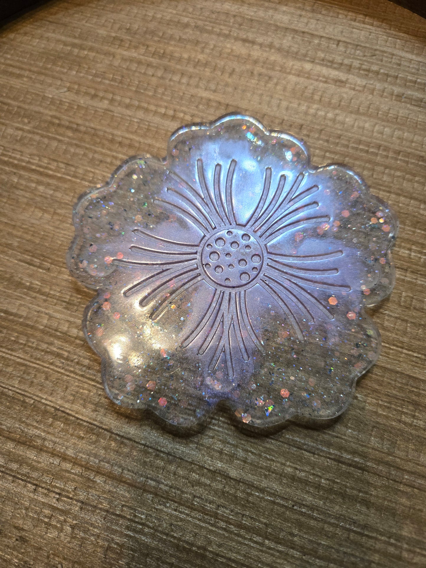 Resin single coaster