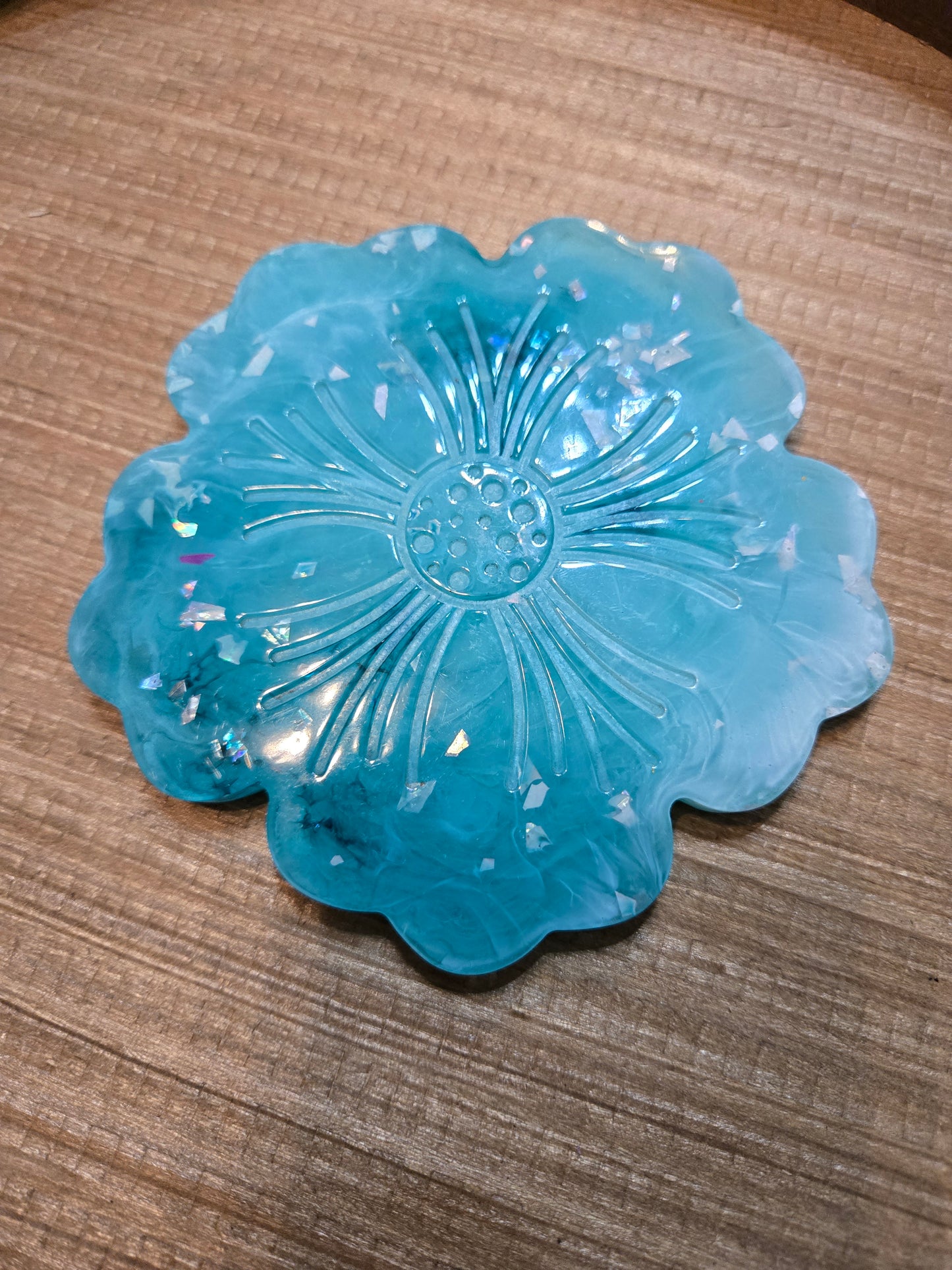 Resin single coaster