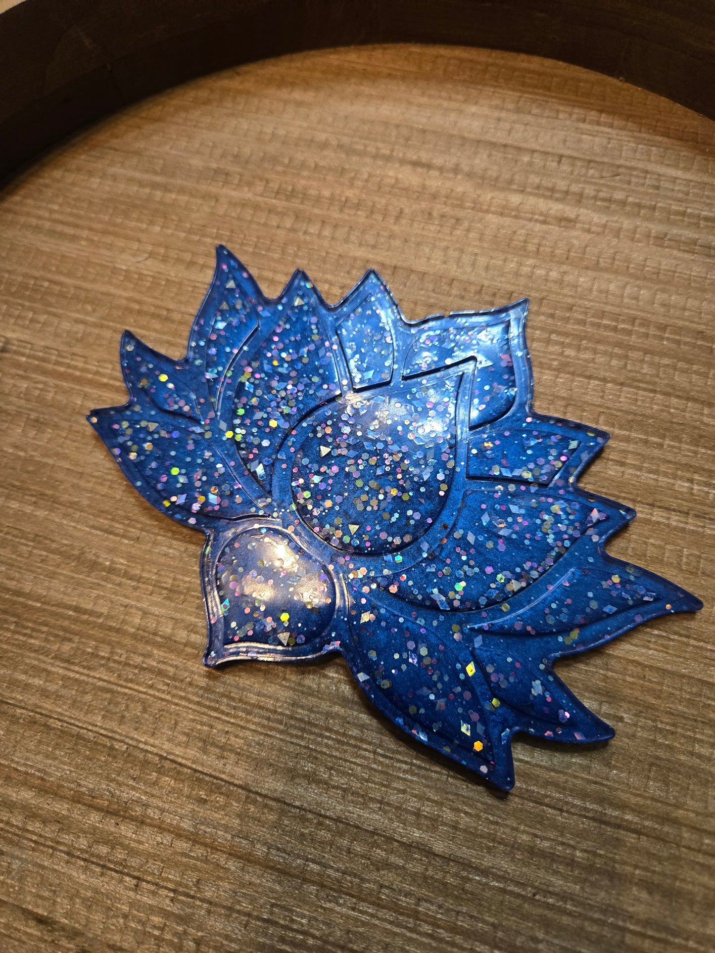 Resin single coaster