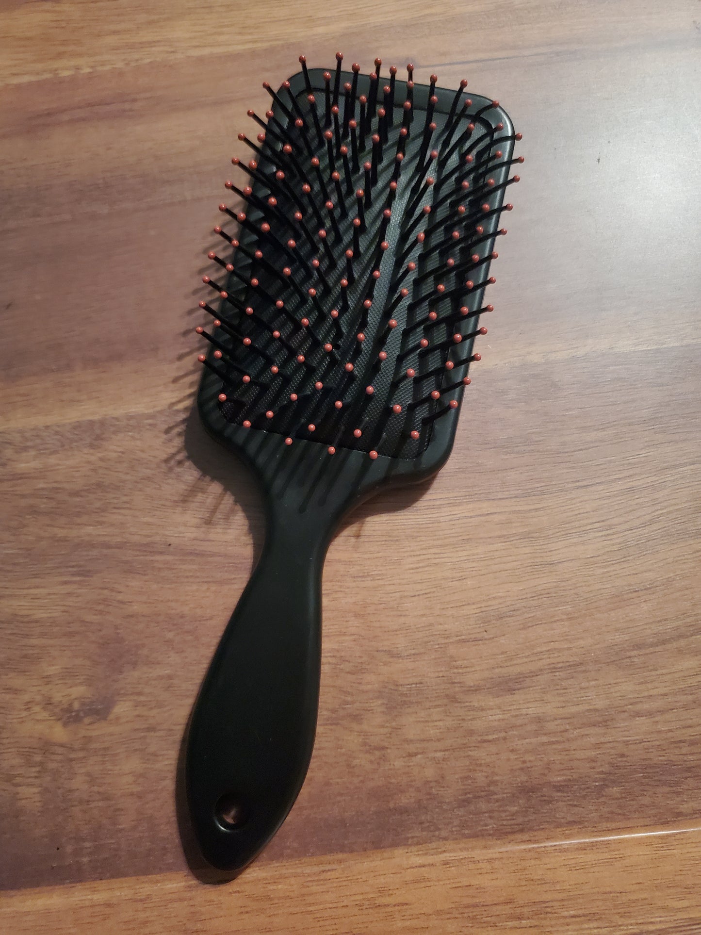 Western print hair brush