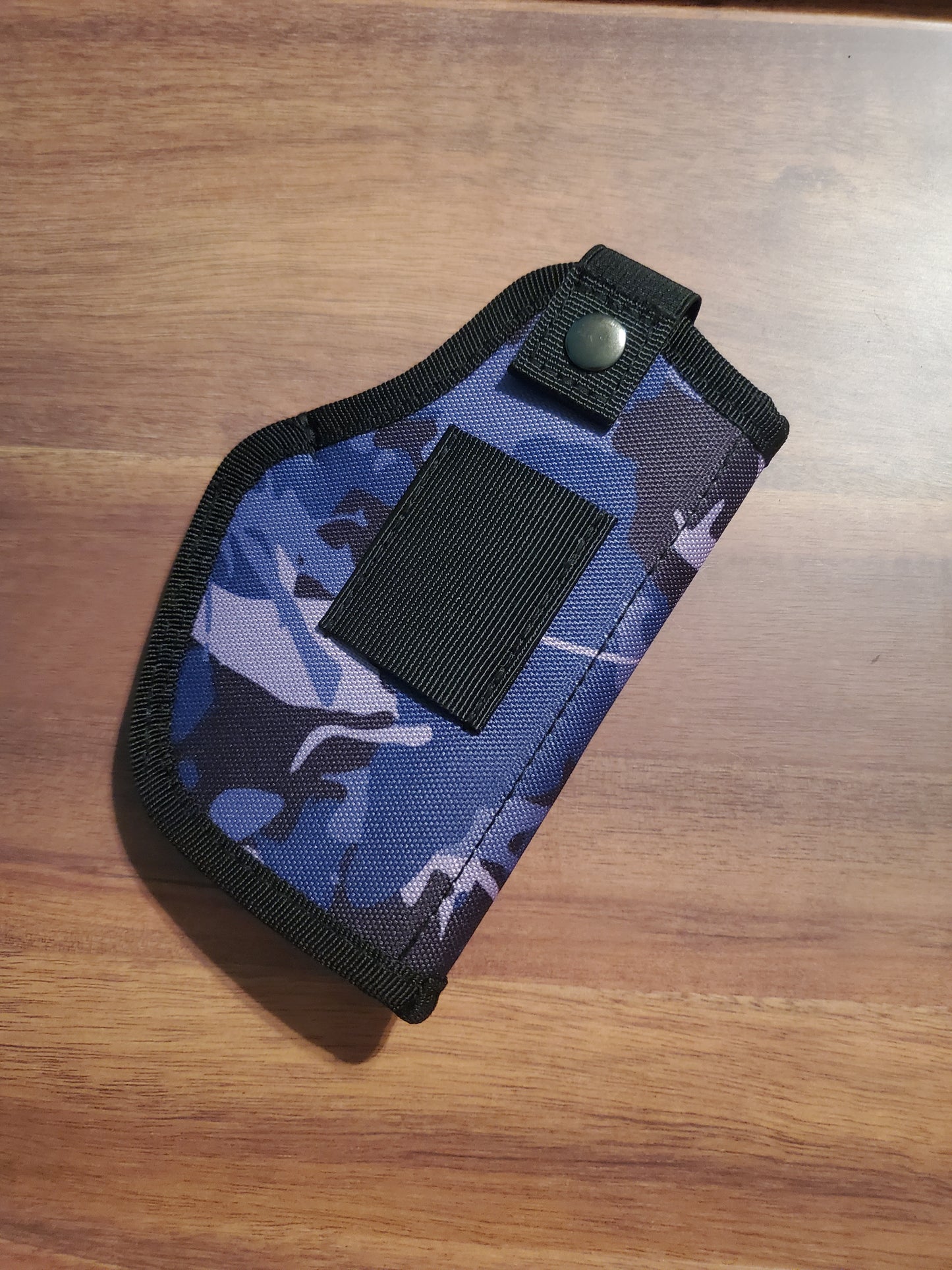 Purple camo gun holster clip